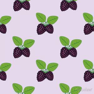 Бесшовные шаблон из ежевики