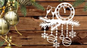 Вытынанки часы