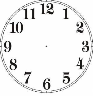 Шаблоны циферблатов