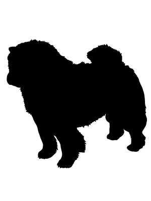 Трафареты Чау-чау