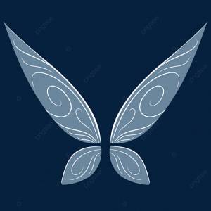 прозрачные синие крылья феи PNG , крыло, фея, Tinkerbell PNG картинки и пнг PSD рисунок для й загрузки