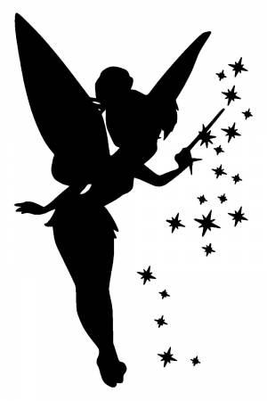Трафареты Новогодних Фей для вырезания из бумаги