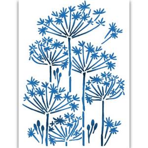 Трафарет Stamperia KSG346 Одуванчики, 21х29,7 см