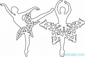 Необычные вытынанки снежинки к Новому 2024 году