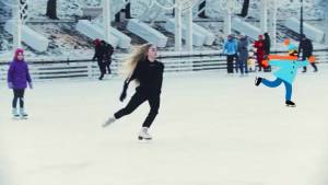 Шаблон фигурному катанию