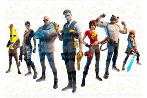 картинку на торт Fortnite