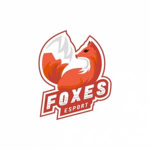 Шаблон векторного логотипа лисы