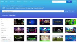 Как создать отличный игровой баннер для YouTube с помощью шаблонов