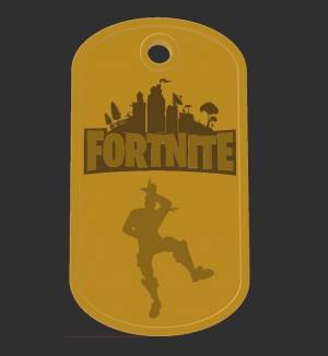 Файл STL Значок Fortnite Dance 4 ・Шаблон для 3D-печати для загрузки・Cults