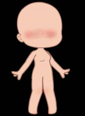 Гача тела для рисования