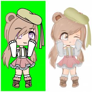 Картинки гача человек