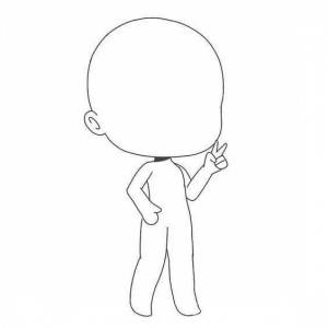 Картинки Гача клуб позы