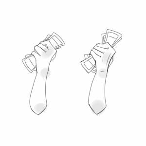 Рисовать руки Гача лайф