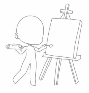 Идеи на тему «Наброски гача лайф»