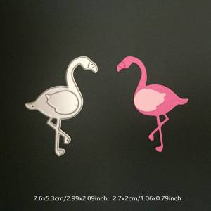 Птица Фламинго трафареты металлический трафарет DIY Скрапбукинг альбом бумажная карта тиснение ремесленный декор искусство высечка животных