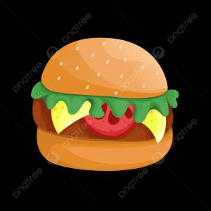 вкусный дизайн мини бургера PNG , гамбургеры, быстрое питание, еда PNG картинки и пнг рисунок для й загрузки
