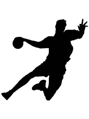 Трафареты Гандбола