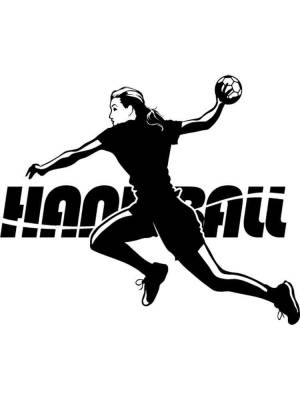 Трафареты Гандбола