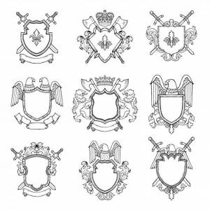 Heraldic Emblems for Different Purposes