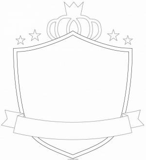 Раскраски Герб семейный