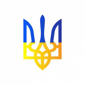 Герб украины векторный icon