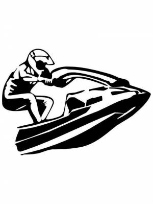 Трафареты Гидроцикла