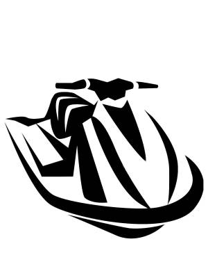 Трафареты Гидроцикла