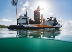 Компания BRP представляет первый гидроцикл, предназначенный специально для рыбаков