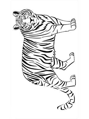 Трафареты Тигра