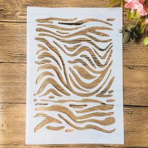 Трафареты  29 см в полоску дикого тигра для самостоятельной сборки, настенная живопись, детский декоративный шаблон
