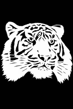 Вытынанки на Новый год Тигра 2022