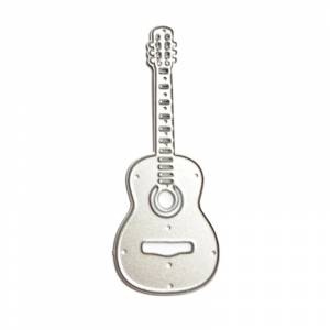 Металлические высечки для гитары, тиснение, трафарет, высечки для изготовления карт, скрапбукинг, бумажные ремесла, сделай сам, шаблон ручной работы, Прямая поставка