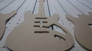 Шаблон для изготовления гитары