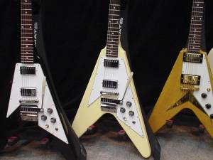 История электрогитары Gibson Flying V, обзор инструмента