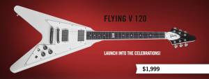 Запасная накладка Pickguard для 70-х Kalamazoo Gibson Flying V, 3-слойная, Черная
