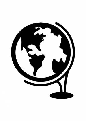 Трафареты Глобус