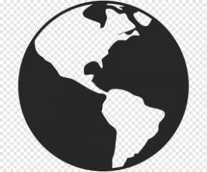Карта мира Глобус графика Земля, визитка Бесплатный шаблон, глобус, монохромный, мир png