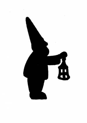 Трафареты Гном