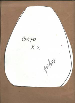 Выкройка гнома своими руками