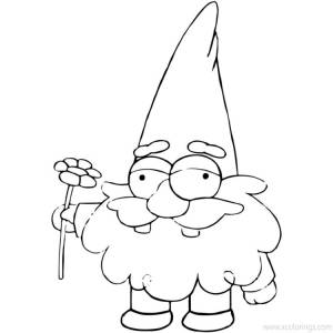 Рисунки гномиков для срисовки