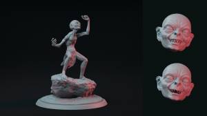 Файл STL Голлум