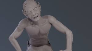 Файл STL Голлум