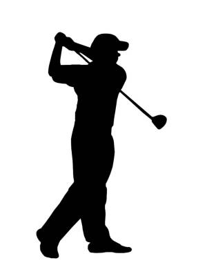 Трафареты Гольф