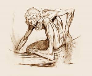 Хоббит Голлум иллюстрации