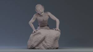 Файл STL Голлум