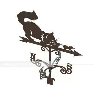 Флюгер Кот сталь 2 мм