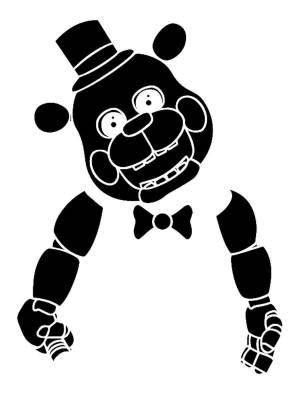 Трафареты Фнаф