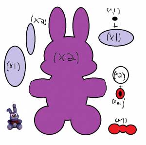 Plushie patterns, Fnaf crafts, Stuffed animal patterns