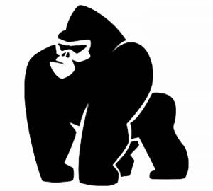 Трафареты Гориллы