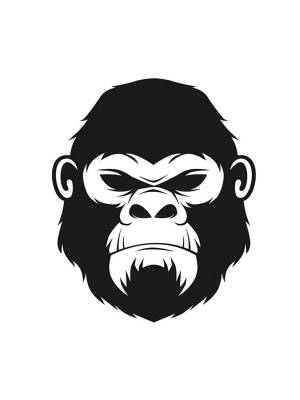 Трафареты Гориллы